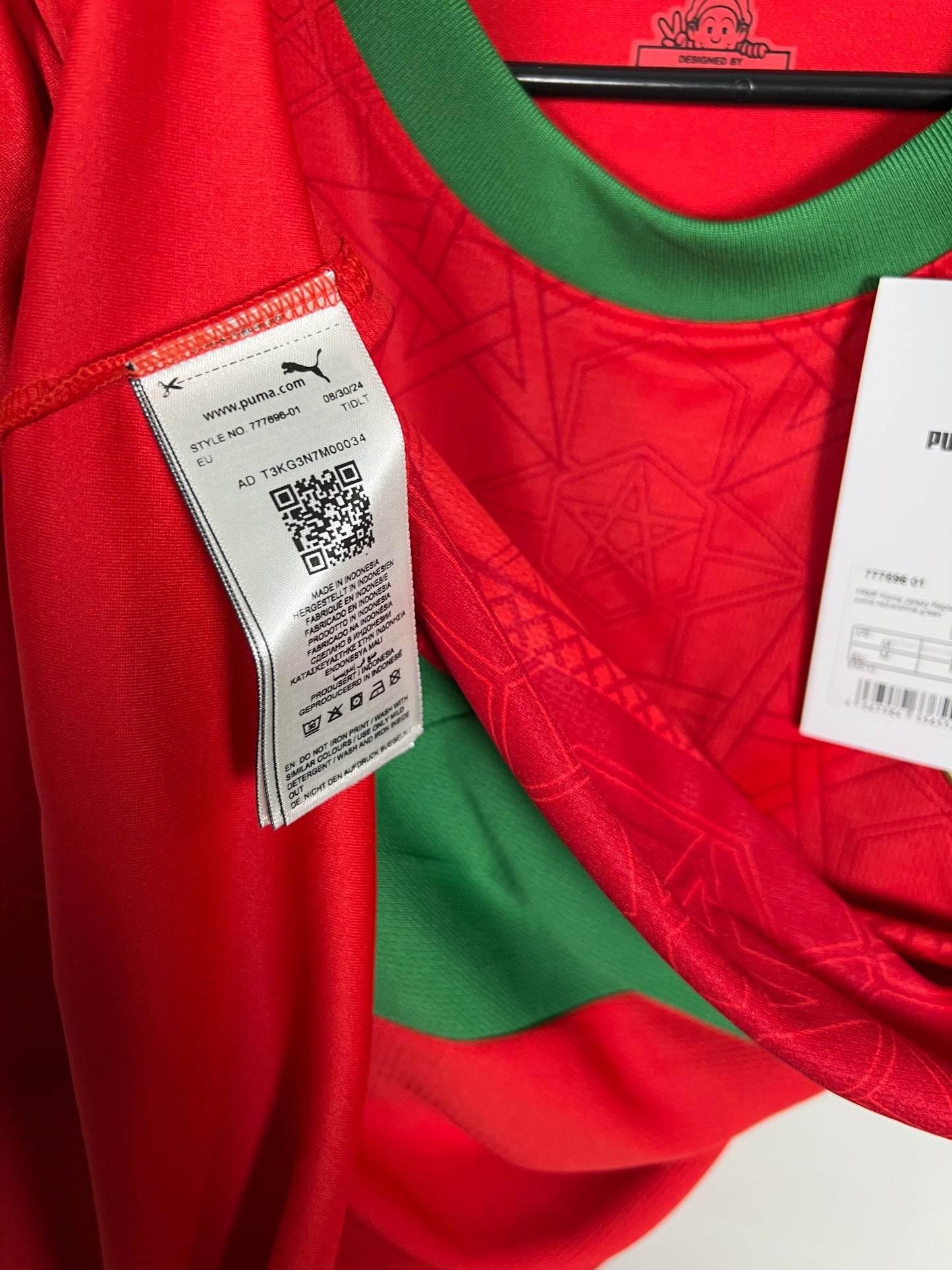 Marocco 2024 home shirt New with tags (10/10) M