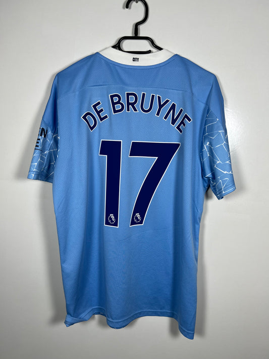 Manchester City 20/21 home De Bruyne (9/10) L