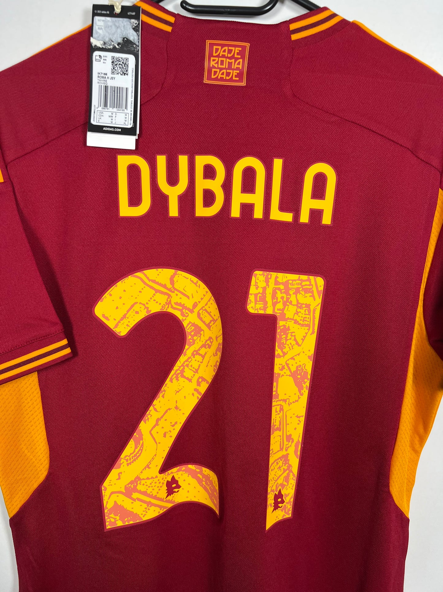 AS Roma 23/24 home Dybala New with tags (10/10) M