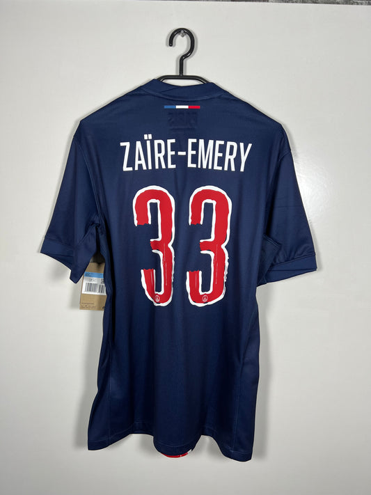 Paris Saint Germain 24/25 home Zaïre-Emery Nieuw met labels (10/10) M