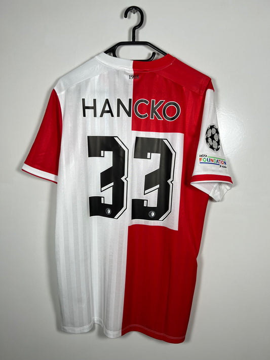 Feyenoord 23/24 home Pro version Hancko New with tags (10/10) L