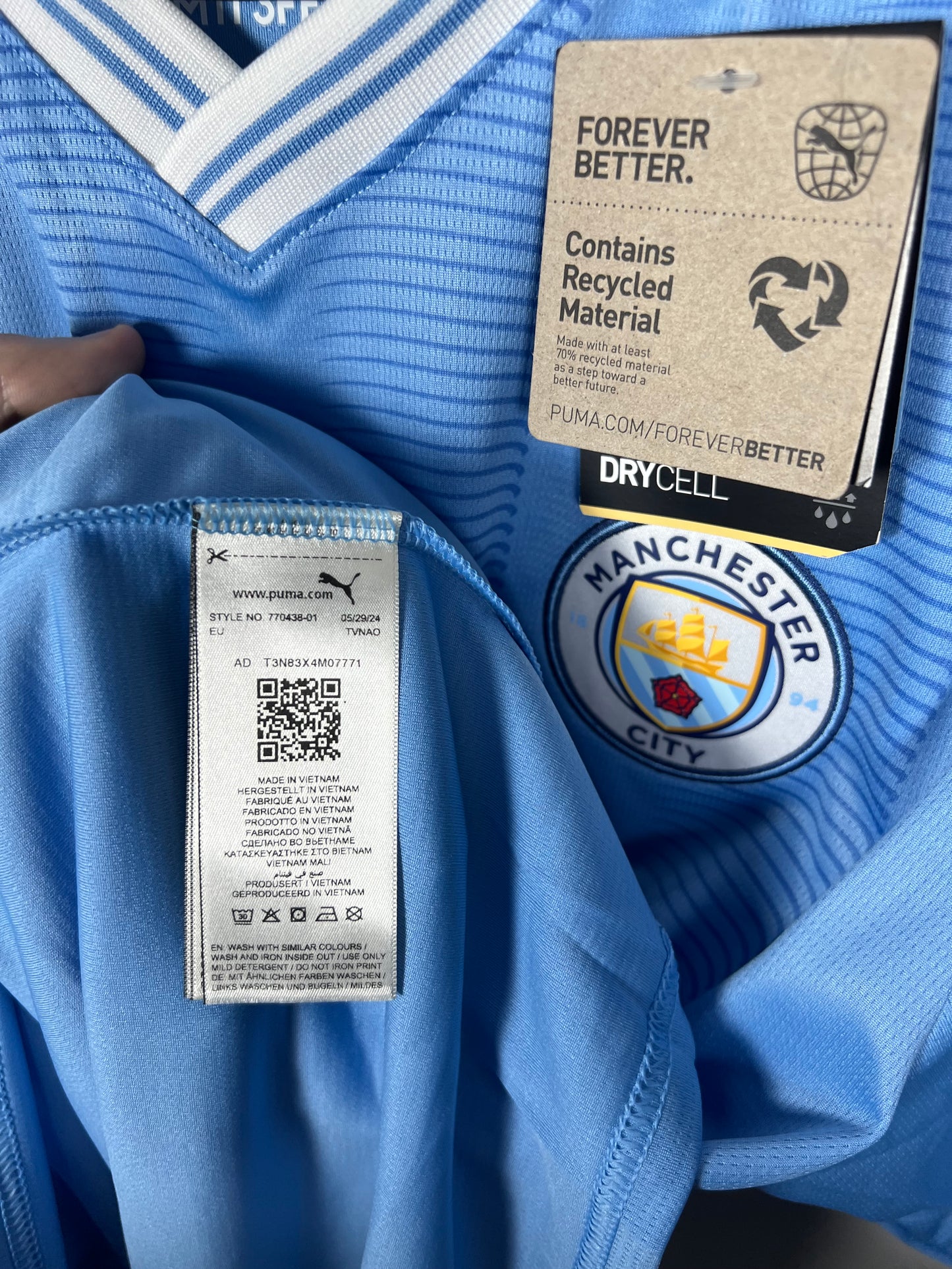 Manchester City 23/24 home Foden New with tags (10/10) L