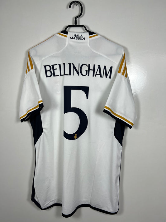 Real Madrid 23/24 thuis Bellingham Nieuw met labels (10/10) L