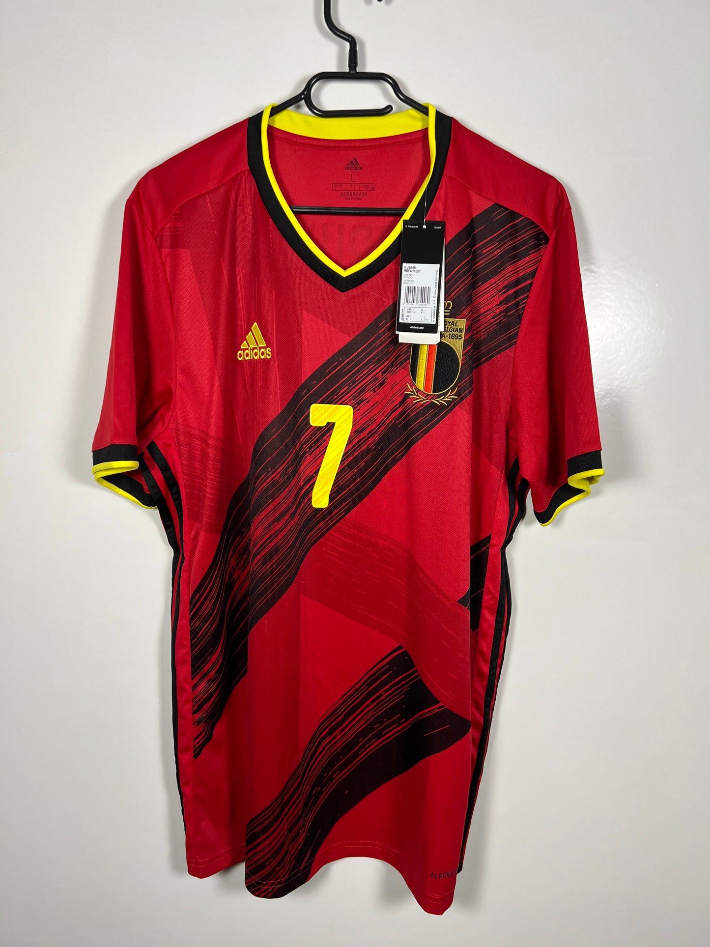 Belgium 2020 home De Bruyne New with tags (10/10) L