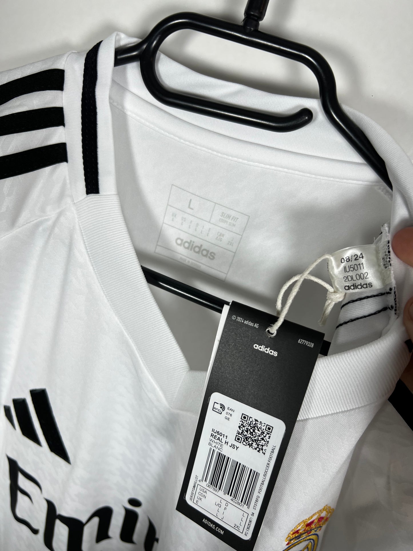 Real Madrid 24/25 home New with tags (10/10) L