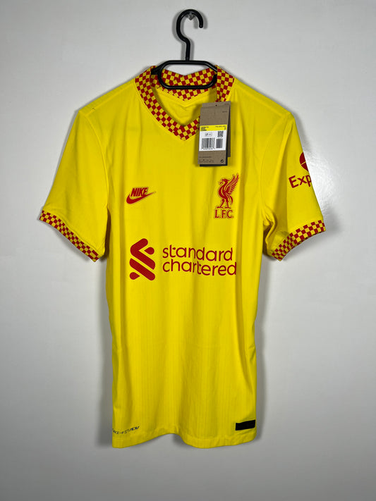 Liverpool 21/22 derde shirt Speler Versie Nieuw met labels (10/10) S