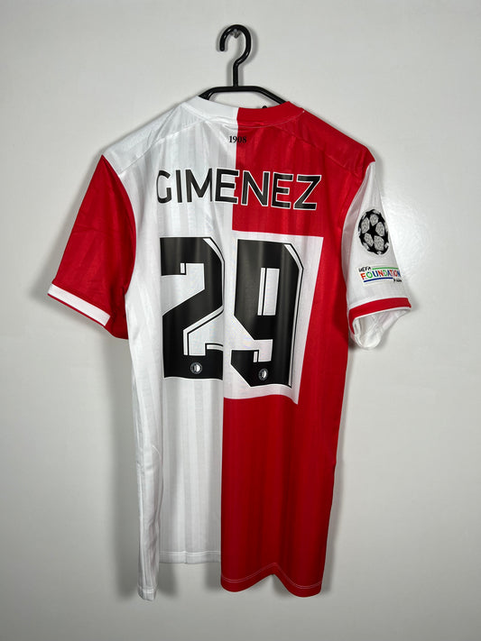 Feyenoord 23/24 thuis Santiago Gimenez Pro-versie Nieuw met labels (10/10) M