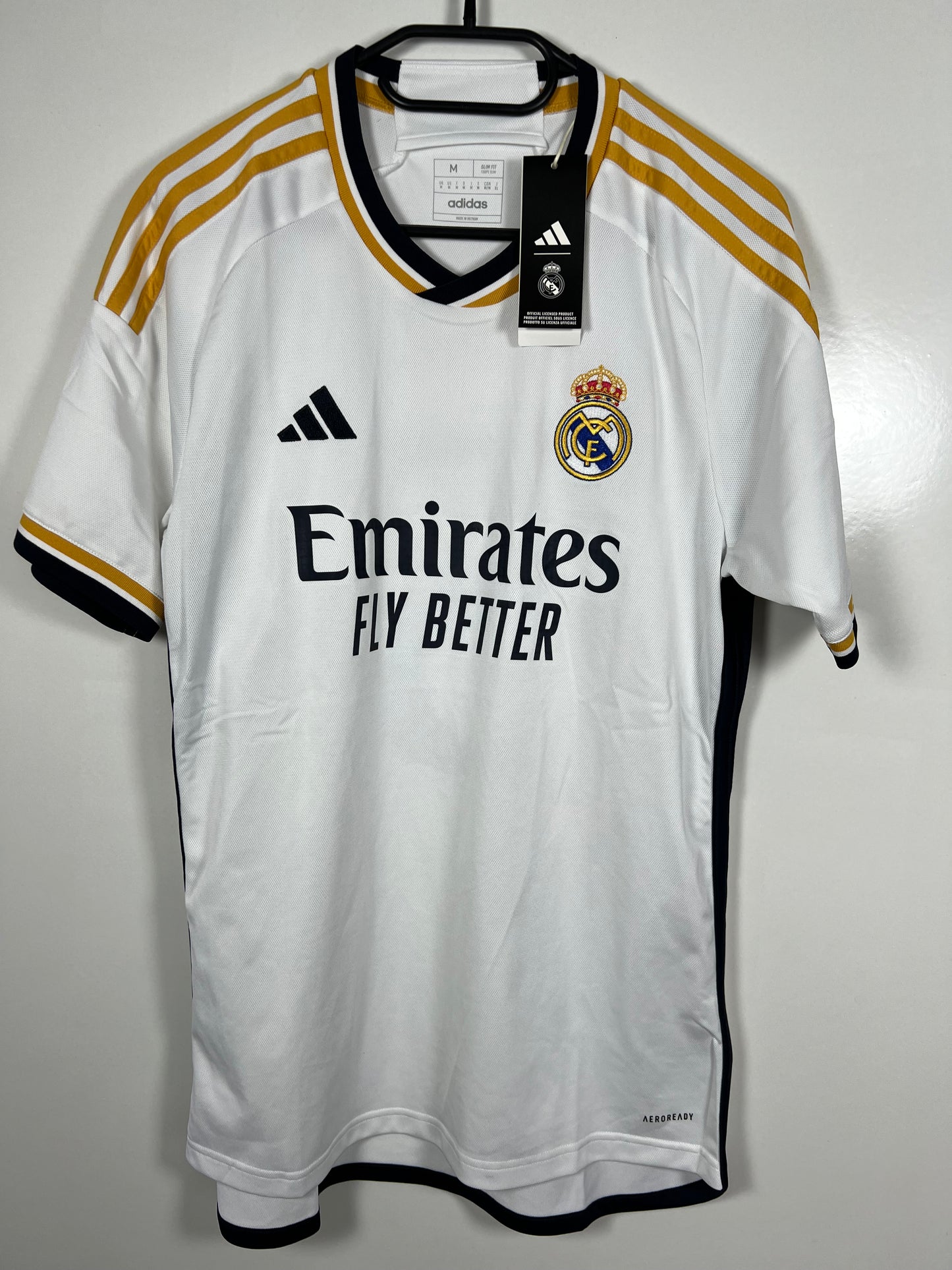 Real Madrid 23/24 home Bellingham New with tags (10/10) M